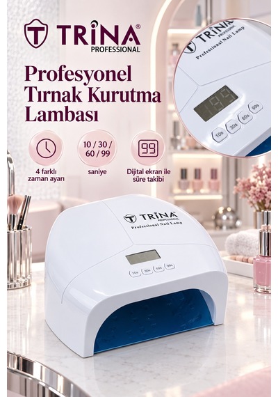 Trına Profesyonel Kalıcı Oje Kurutucu Uv Lamba 13496710