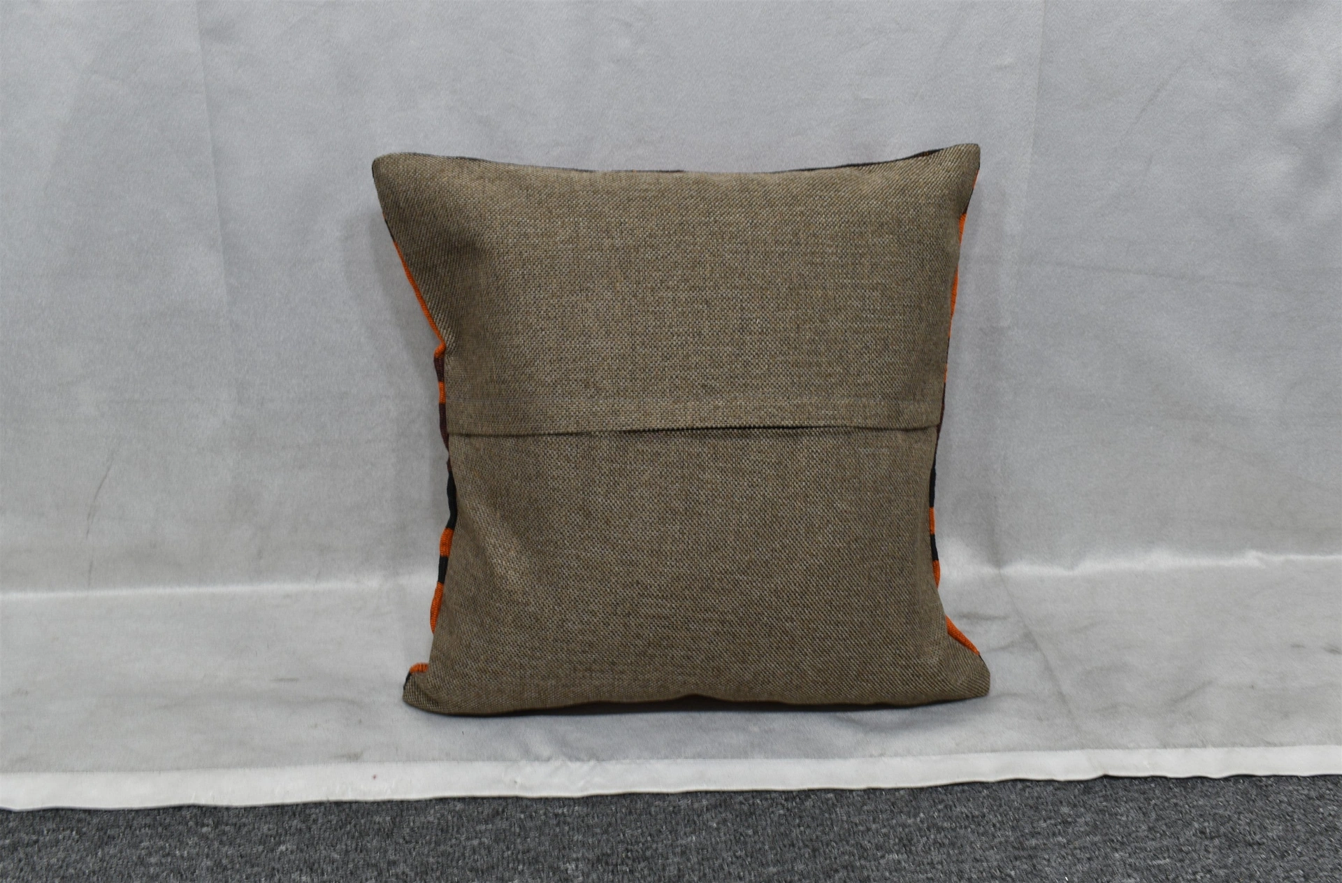 Zehra Abla Halı Yeni El Dokuma Dekoratif Kilim Kırlent Yastık Kılıfı 6521 Çok Renkli