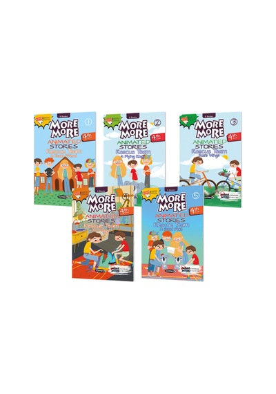 4 More&more Hikaye Seti 5 Kitap