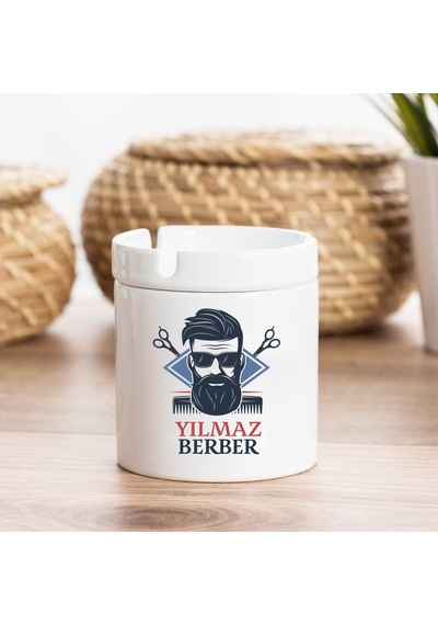 Erkek Kuaförüne Özel Tasarımlı Küllük