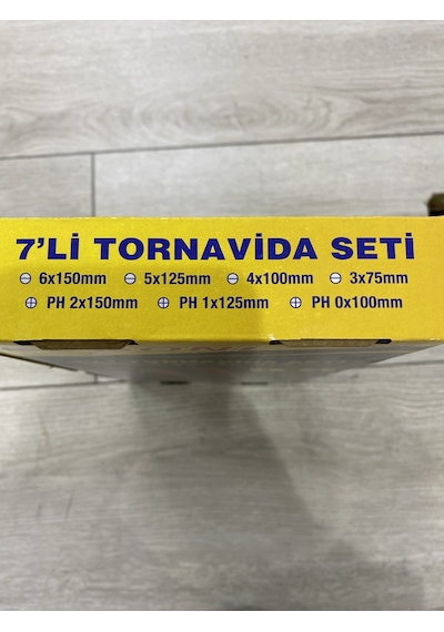 Edoni 7'Li Tornavida Seti