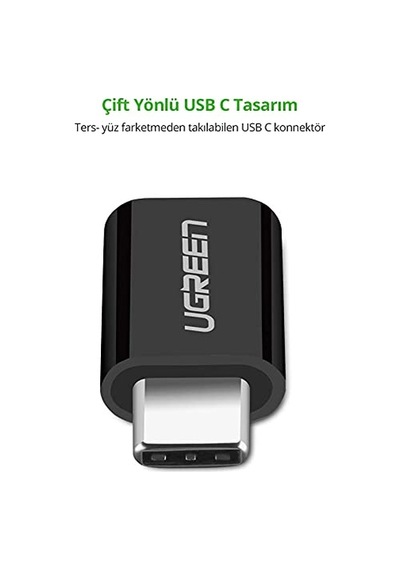 Micro Usb Type-c Dönüştürücü Adaptörü, Sku: Smg8690010090805