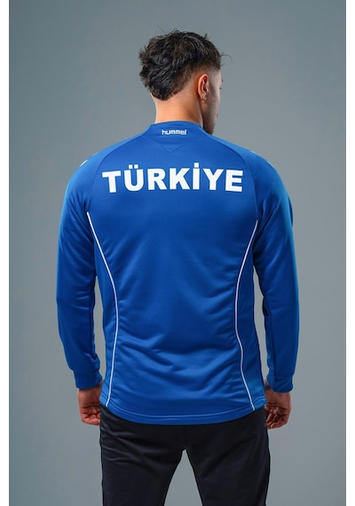 Hummel Target Milli Takım Kamp Eşofman Üstü Sax Saks Mavisi