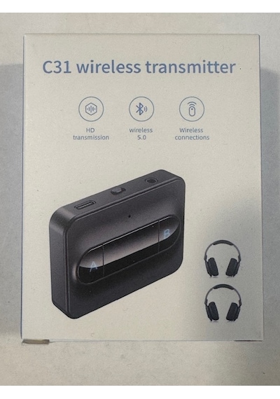 Televizyon Çift Bluetooth Kulaklık Bağlantı Aparatı Televizyon 2 Bluetooth Kulaklık Bağlantı Kiti C31