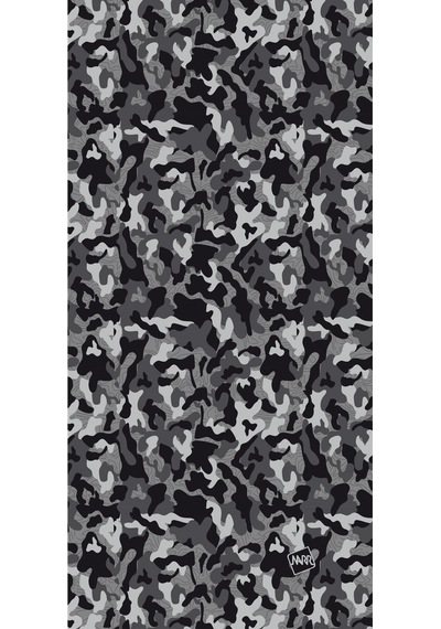 Halftone Camos Motorcu Çok Amaçlı Outdoor Boyunluk Unisex Bandana Siyah