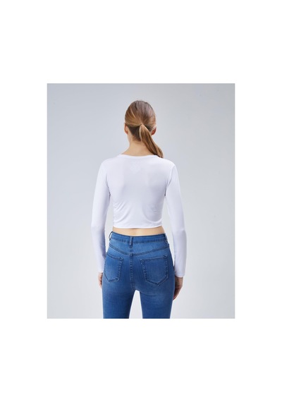 Virago 2'li Soft Touch Yuvarlak Yaka Crop Uzun Kol Bluz/body Beyaz - 687153485 Beyaz - 687153485 Beyaz Virago 2'li Soft Touch Yuvarlak Yaka Crop Uzun Kol Bluz/body Beyaz - 687153485 Beyaz - 687153485 Beyaz