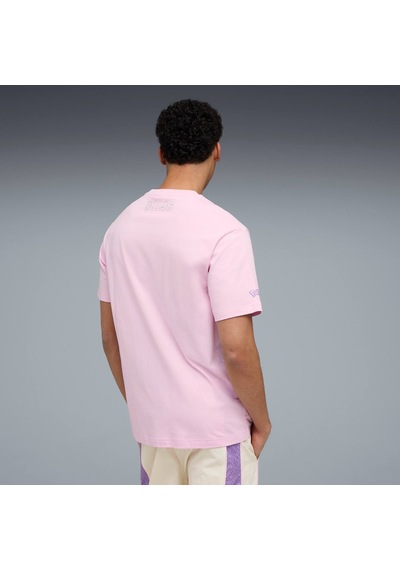Puma X Pokémon Graphıc Geniş Kesim Tişört 634914 70 Pembe
