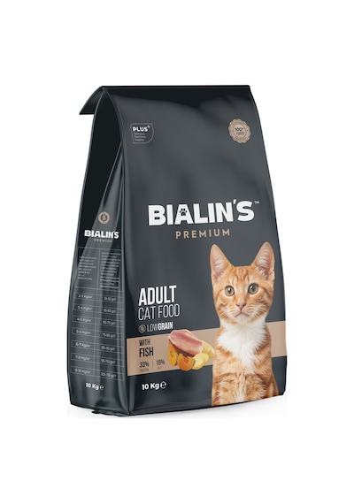Bialins Premium Yetişkin Kedi Maması Balıklı 10kg