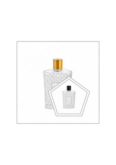 200 Ml 3 Adet Kristal Kolonya Şişesi