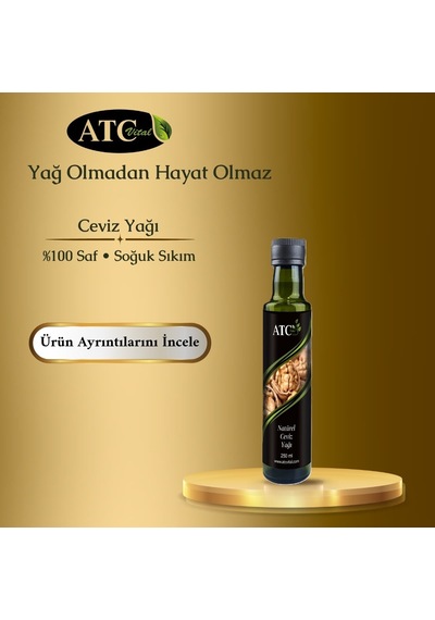 Atc Vital Ceviz Yağı 250 Ml