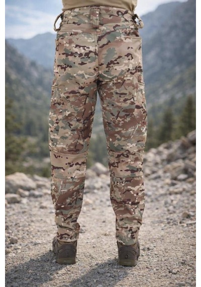 Single Sword Rüzgar Geçirmez Softshell Pantolon Multicam