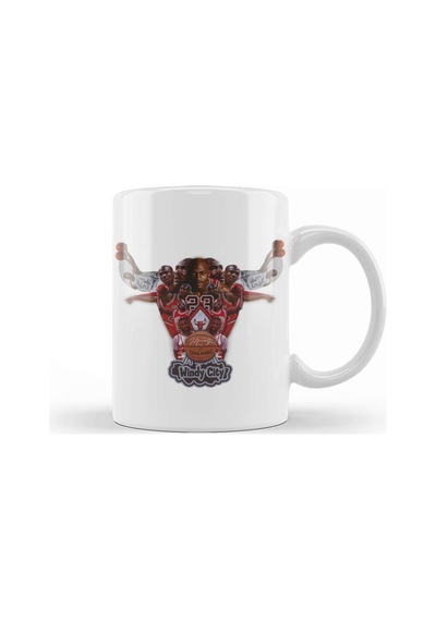 Chicago Bulls Michael Jordan Kupa Bardak Porselen Karışık