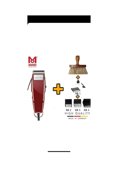 Moser 1400 Saç Kesme Makinesi Set
