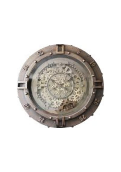 Sa 1003 60.5 Cm Çarklı Duvar Saati Çok Renkli