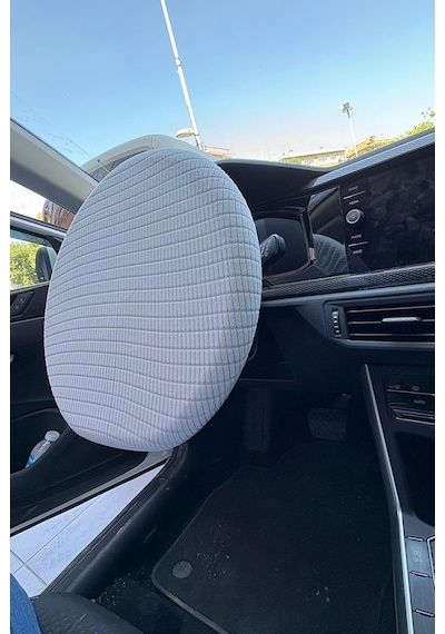 Mini Cooper İle Uyumlu Direksiyon Koruyucu Kılıf Uv, Toz, Isı Koruma 36-42 Cm Diğer