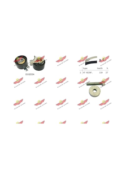 Triger Kayış Seti - Dacia Lodgy, Sandero, Duster, Logan, Dokker - Spot-a6079930597 90649708
