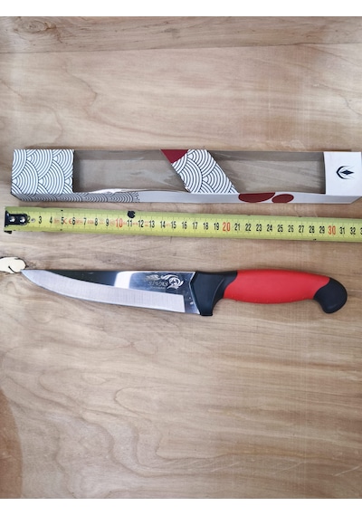 3nu Kırmızı Saplı Ekonomik Bıçak