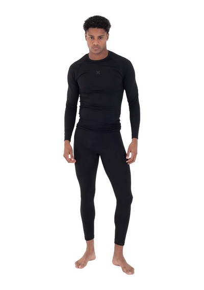 Hurley Hurley Heat Carbon Layer Tee Erkek Siyah Tank Top Blk Siyah