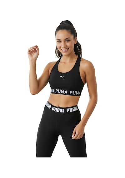 Puma 4keeps Elastic Kadın Pembe Sporcu Sütyeni Siyah