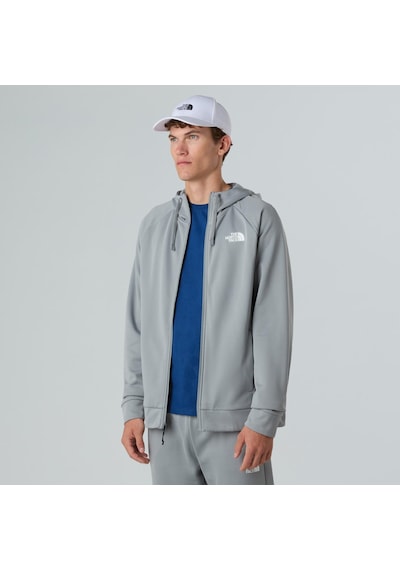 The North Face Erkek Reaxıon 2.0 Hooded Full Zıpceket Nf0a8dvypuw1 Gri
