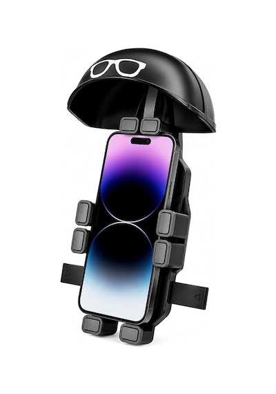 Titreşim Önleyici Otomatik Tuşlu Motosiklet Bisiklet Scooter Atv Telefon Tutucu Dikiz Ayna Bağlantılı Telefon Tutucu Motor Tutacağı Motor Tutacak Güçlü Tutuş Zr730 Diğer