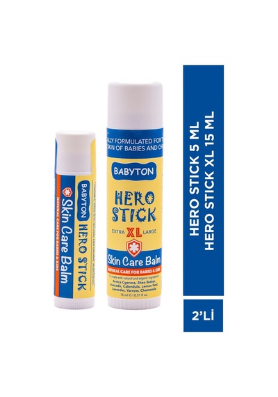 Babyton Hero Stick 5 Ml + Hero Stick Xl 15 Ml Set