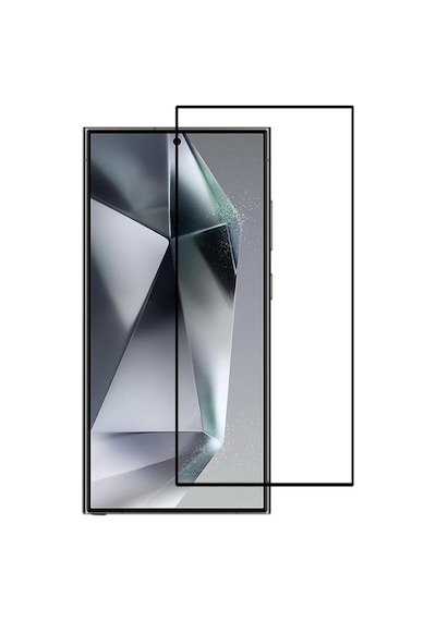 Logis Samsung Galaxy Uyumlu S25 Ultra Antistatik 5d Tam Kaplayan Ekran Koruyucu Cam