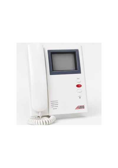 Audio 001390 4 Siyah Beyaz Görüntülü Villa Diafon Seti Kamera + Monitör + Adaptör Dahil