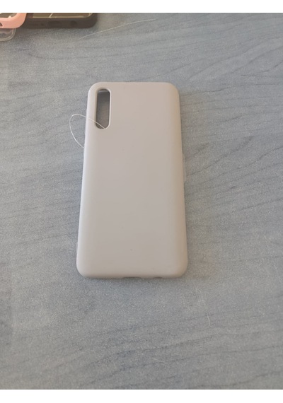 Samsung Galaxy Uyumlu A 30 / A20 Gri Silikon Kılıf Modeli
