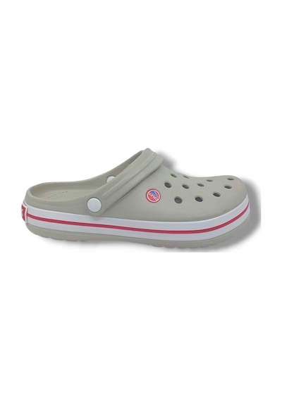 Zerhan Cflex 145 Unisex Bej Kırmızı Beyaz Sabo Terlik Sandalet Bej