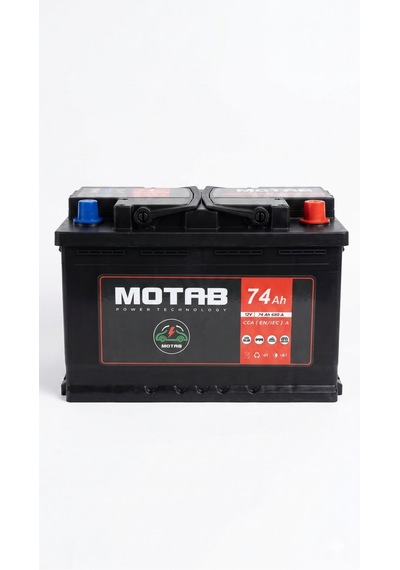 Motab Power Technology 74ah 680a 12v Otomobil Aküsü 2026 Üretim