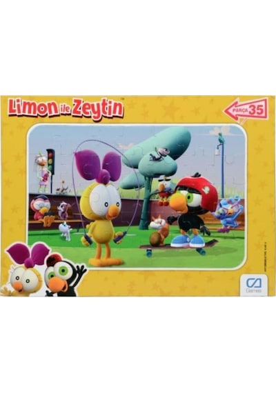 Ca Games Limon İLe Zeytin 35 Parça Frame Puzzle Ca.5083