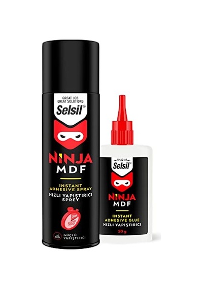 Mdf Kit Hızlı Yapıştırıcı 400ml 100gr
