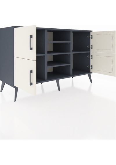Hyperion Konsol 5 Raflı 4 Kapaklı 132x44x83 Antrasit-aytaşı/antrasit Aytaşı/antrasit Hyperion Konsol 5 Raflı 4 Kapaklı 132x44x83 Antrasit-aytaşı/antrasit Aytaşı/antrasit