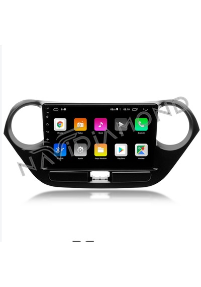 Foxus Hyundaı İ10 2014 2017 4gb Ram 64gb Hafıza Android Dokunmatik Ekran Oto Teyp - Carplay Wifi Gps Bluetooth Kamera Destekli Oem