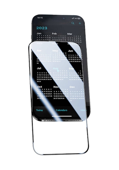 Vendas Apple Uyumlu iPhone 15 Pro Max  Exclusive V-pro Privacy Hayalet Tempered Cam Ekran Koruyucu