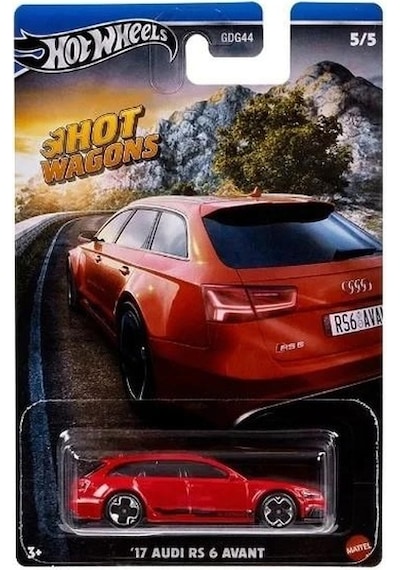 Hot Wheels Hot Wagons 17 Audı Rs 6 Avant Hrr85