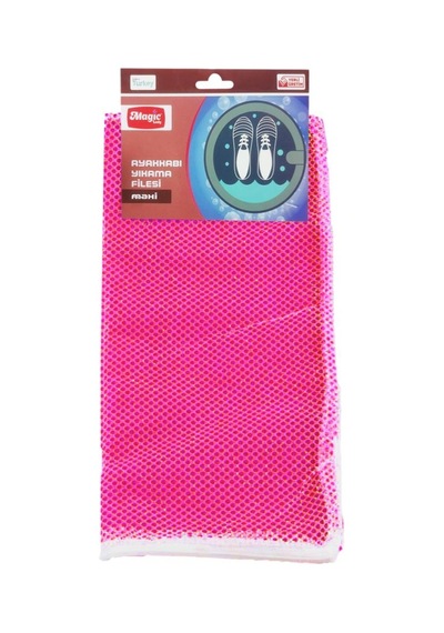 Magic Lady Ayakkabı Yıkama Filesi 40x40 Maxi Neon Pembe