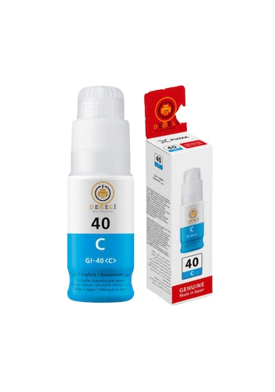 Drl Premium Gı-40 %100 Uyumlu 4'lü Set Uyumlu Mürekkep Siyah-mavi-kırmızı-sarı