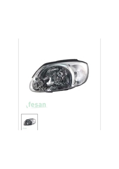 Hyundaı Accent Admira 2003-2005 Sol Motorlu Beyaz Sinyalli Far