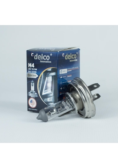 Delco U.s.a H4 24 Volt Far Ampulü 45t 75/70w Tablalı 10 Adet