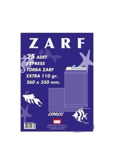 Torba Zarf 260x350 110gr 1.hamur 25lı
