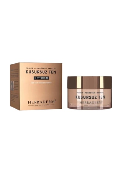 Herbaderm Kusursuz Ten Vitamin C Primer Fondöten Kapatıcı 30 ML