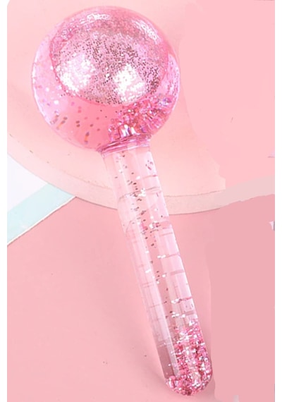 1 Adet Pembe Ice Globes Leke Önleyici Buz Küresi Soğuk Masaj Ve Terapi Topu Cilt Pürüzsüzleştirici Karışık