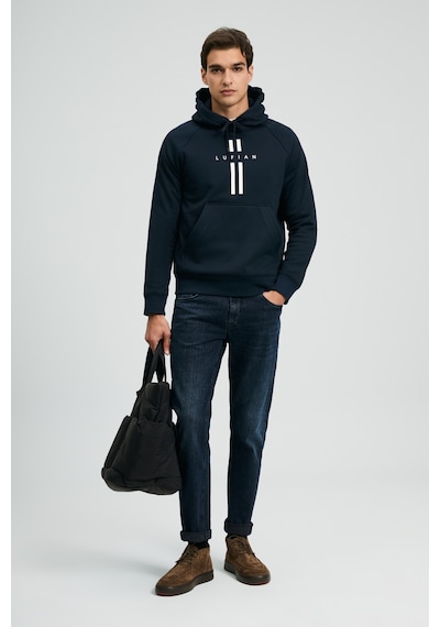 Lufian Decland Erkek Sweatshirt Lacivert Lacivert 112030207100200