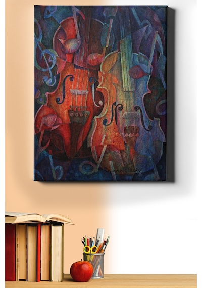 Webstyle Sayılarla Boyama Seti Kasnaklı Müzik 60x75 Cm