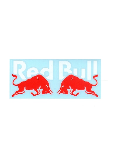 Miyrem Oto Aksesuar-redbull Beyaz Yazı Sticker -15 X 7 Cm 15 X 7 Cm