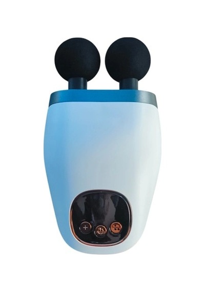 Mey İthalat Çift Başlıklı Şarjlı Masaj Robotu