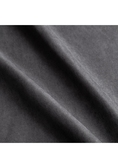 Lexroo Fabric Design Safir Kadife Dokulu Dertsiz Ütü İstemeyen Yüksek Kaliteli Gri Masa Örtüsü
