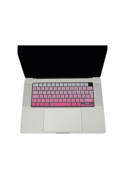 Apple Uyumlu MacBook Klavye Koruyucu Türkçe Q Baskılı Uk-ters L- Enter Tipi Air 13,6-15,3inç- Pro 14,2-16,2i